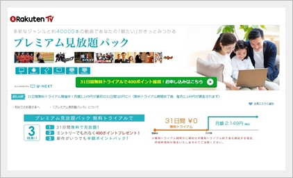 楽天TV(旧 楽天SHOW TIME~ショウタイム~)